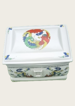 陶瓷骨灰盒（凤）女款